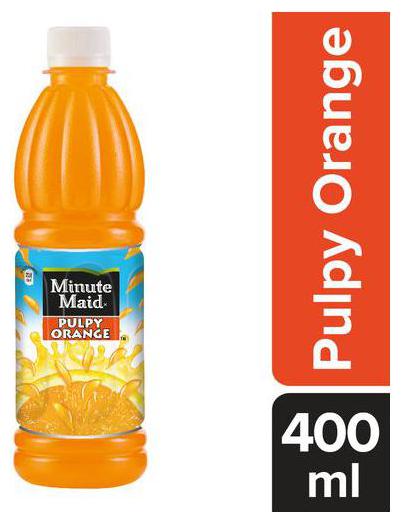 

Minute Maid Fruit Drink - Pulpy Orange 400 ml