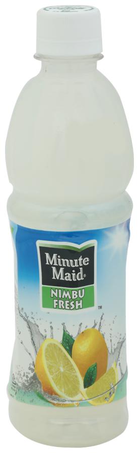 

Minute Maid Juice Concentrate - Lemon Nimbu Fresh 400 ml