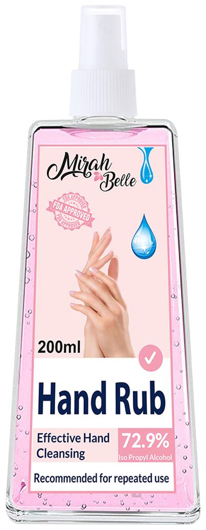 

Mirah Belle Hand Rub Sanitizer Spray 200 ml (Pack Of 1)