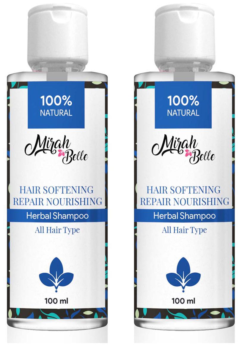 

Mirah Belle Sandalwood Hair Shampoo 100ml Each (Pack of 2)
