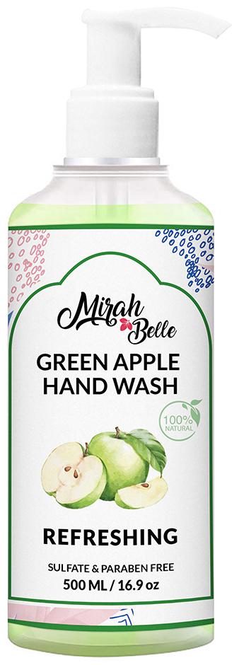 

Mirah Belle Green Apple Natural Hand Wash Sulfate Paraben Free 500ml