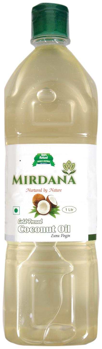

Mirdana Cold Pressed Coconut Oil 1 L (Pack of 1)
