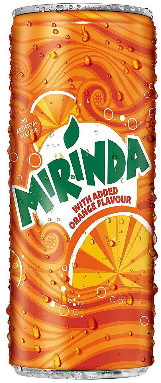 

Mirinda Soft Drink - Orange 250 ml