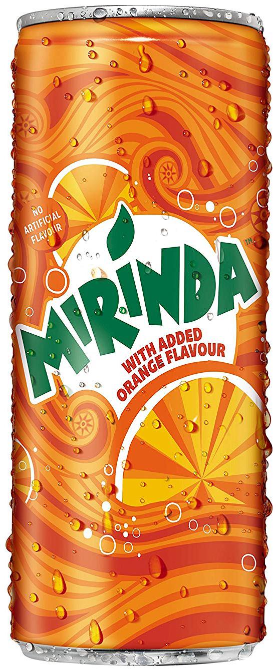 

Mirinda Soft Drink - Orange 250 ml
