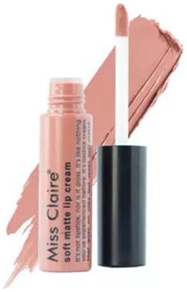 

Miss Claire Soft Matte Lip Cream Cruelty Free Lipstick (Nude) 6 5 g