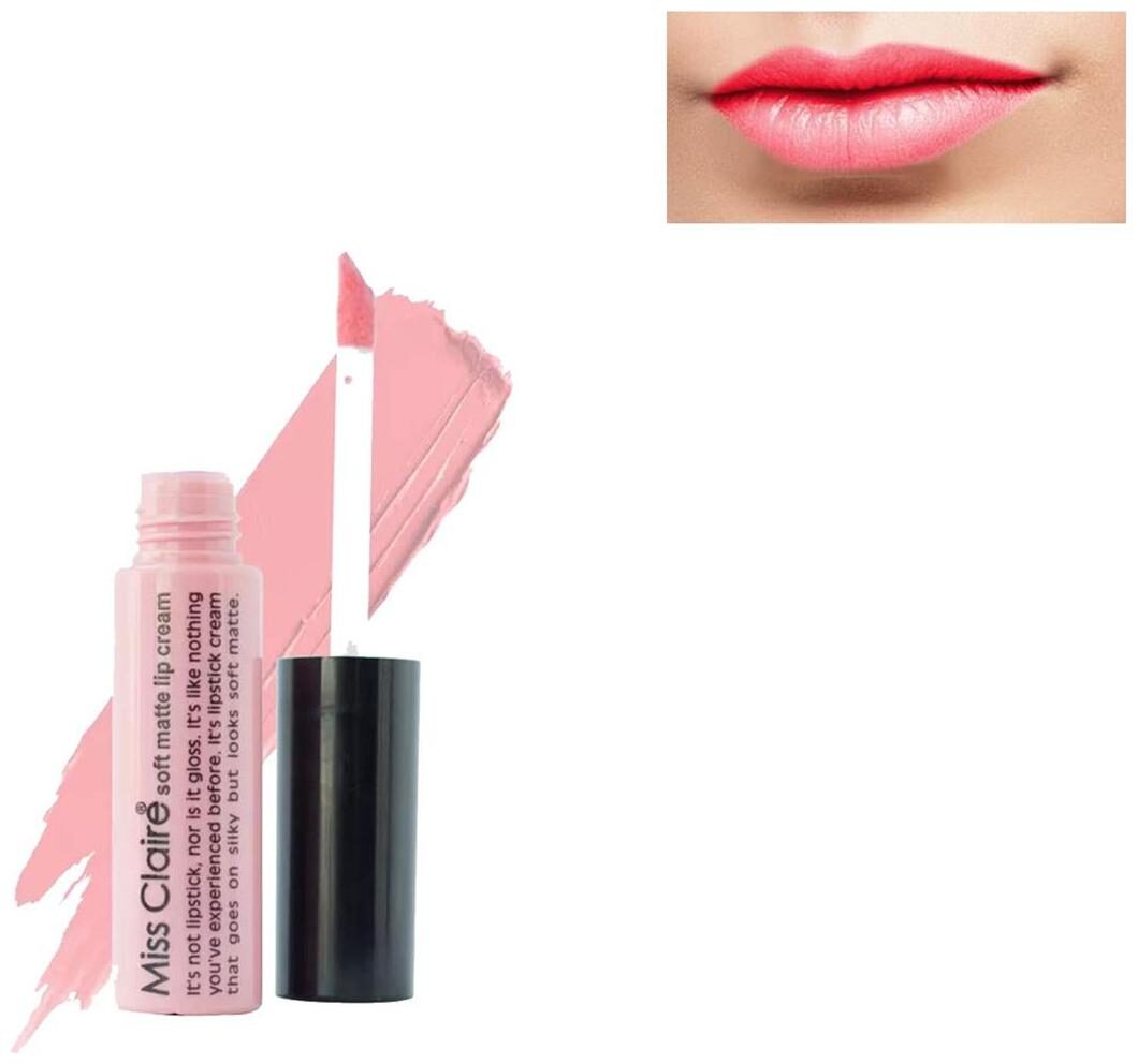 

Miss Claire Soft Matte Lip Cream Cruelty Free Lipstick (Nude) 6 5g