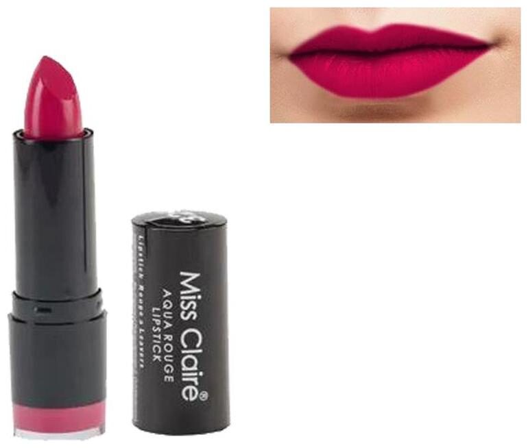 

Miss Claire Soft Creame Aqua Rouge Lipstick (Maroon) 3 5g