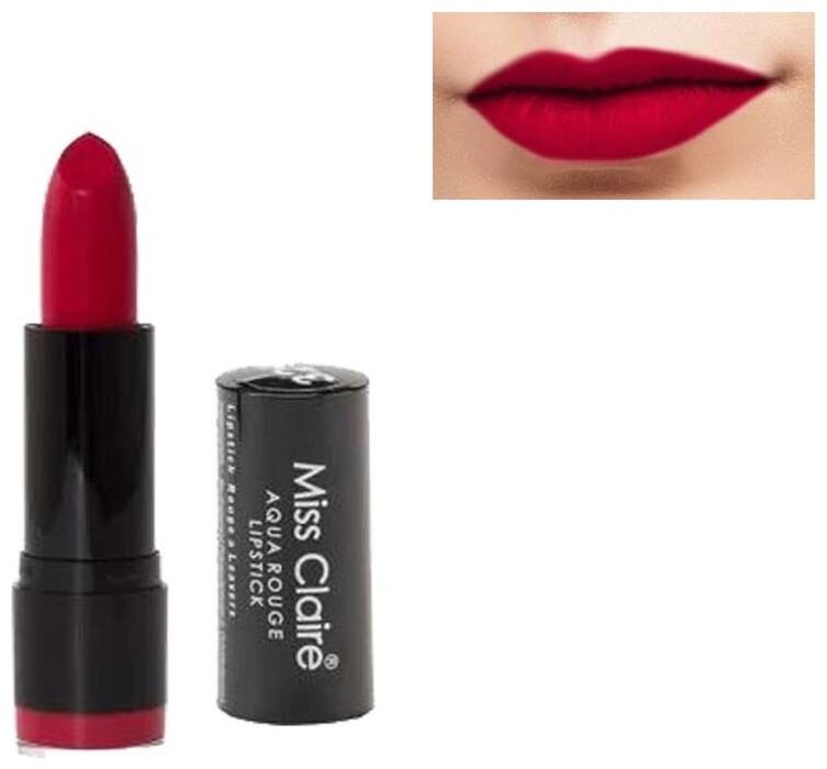 

Miss Claire Soft Creame Aqua Rouge Lipstick (Red) 3 5g