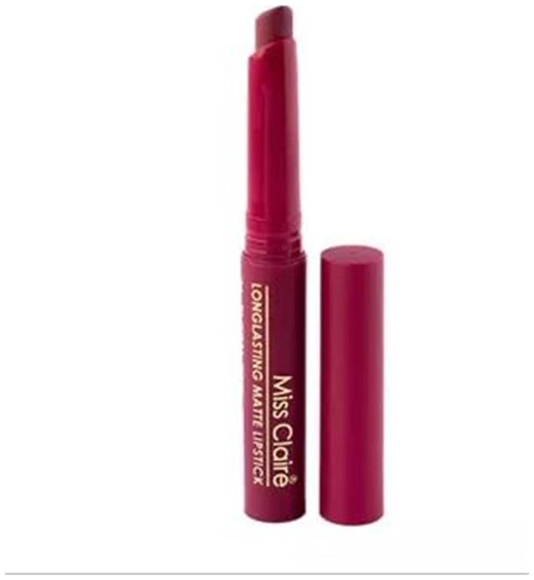 

Miss Claire Long Lasting Soft Cream Matte Lipstick (Pink) 2 5 g