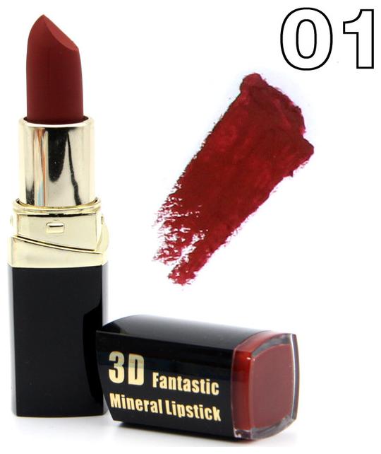 

Miss Rose 3D Mineral Matte Look Lipstick Shade 1 2 5 g Pack of 1