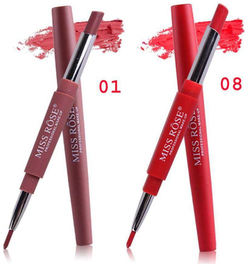 

Miss Rose Combo of 2 Lipliner plus Lipsticks shade 1 and 8