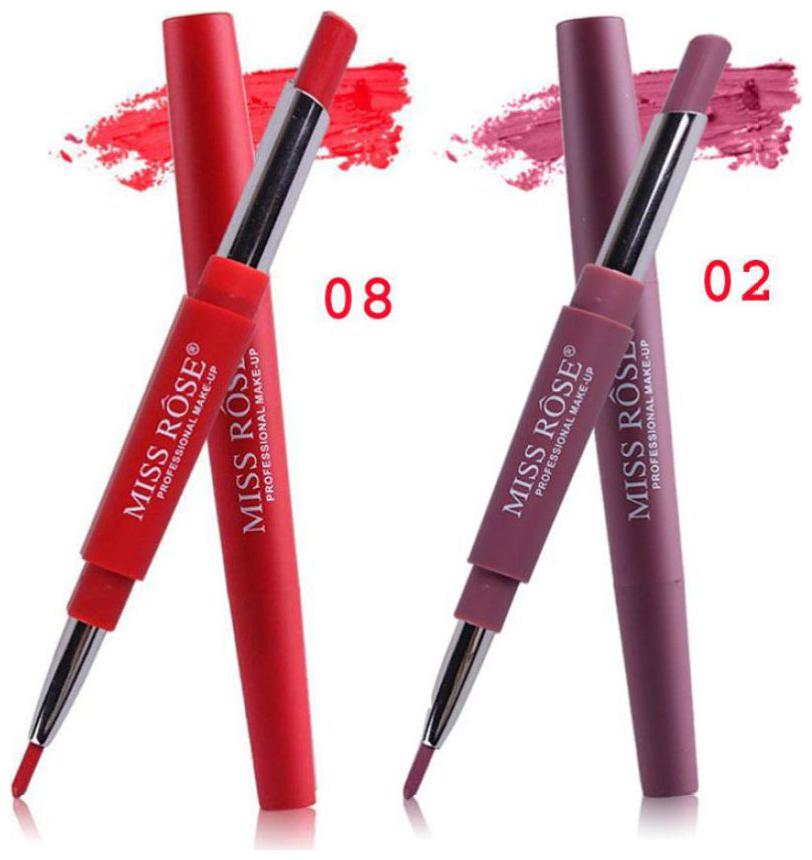 

Miss Rose Combo of 2 Lipliner plus Lipsticks shade 8 and 2