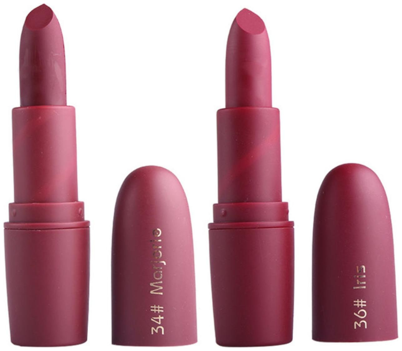 

Miss Rose Creamy Matte Lipstick (Nude Dark Nude 4g Each) (Pack of 2)