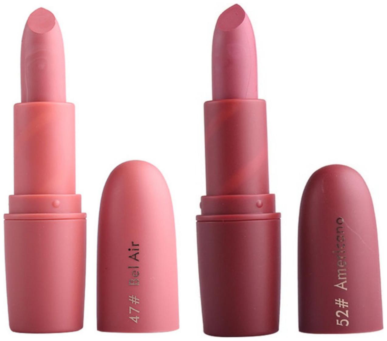 

Miss Rose Creamy Matte Lipstick (Baby Pink Pink 4g Each) (Pack of 2)