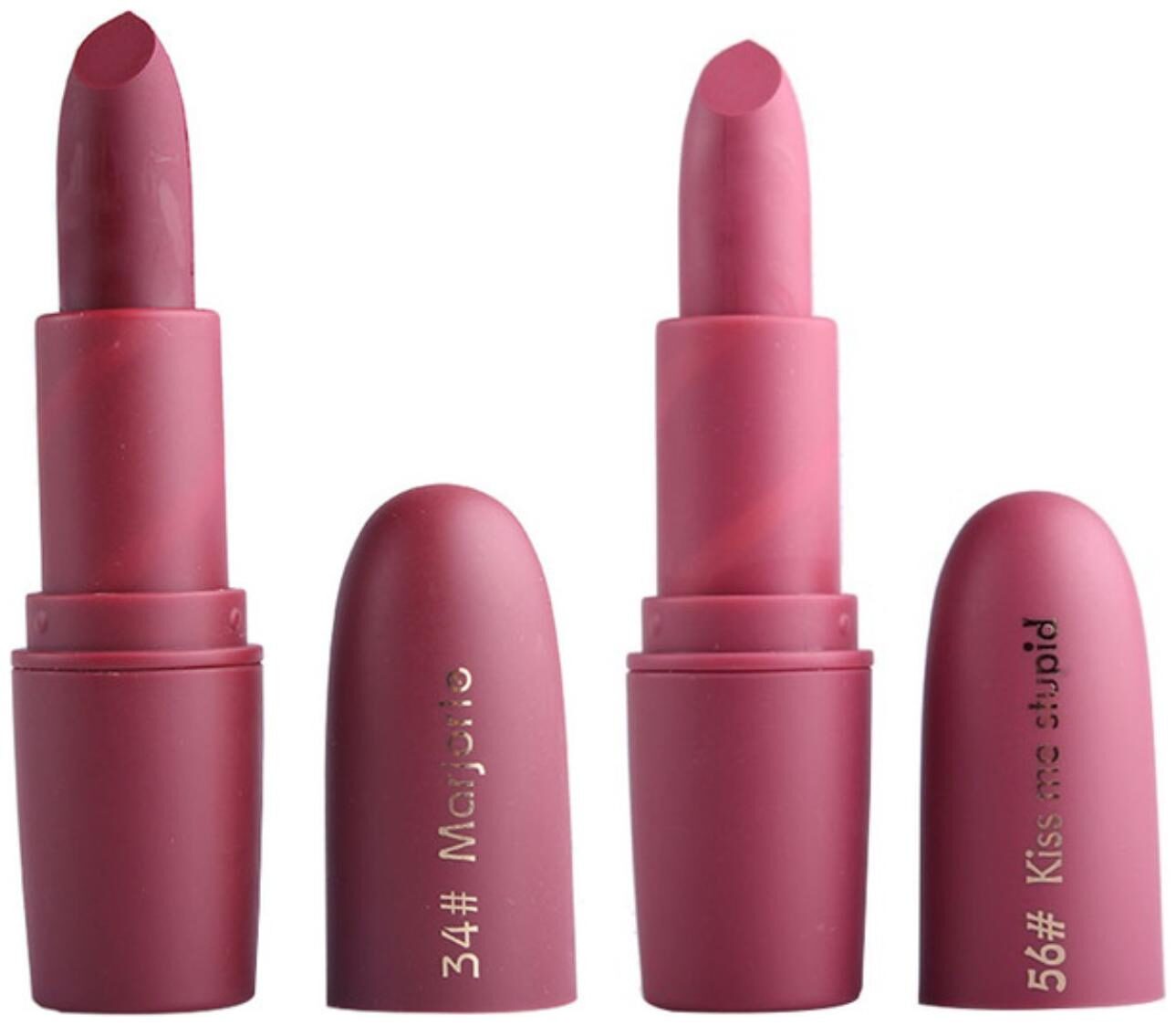 

Miss Rose Creamy Matte Lipstick (Nude Light Brown 4g Each) (Pack of 2)