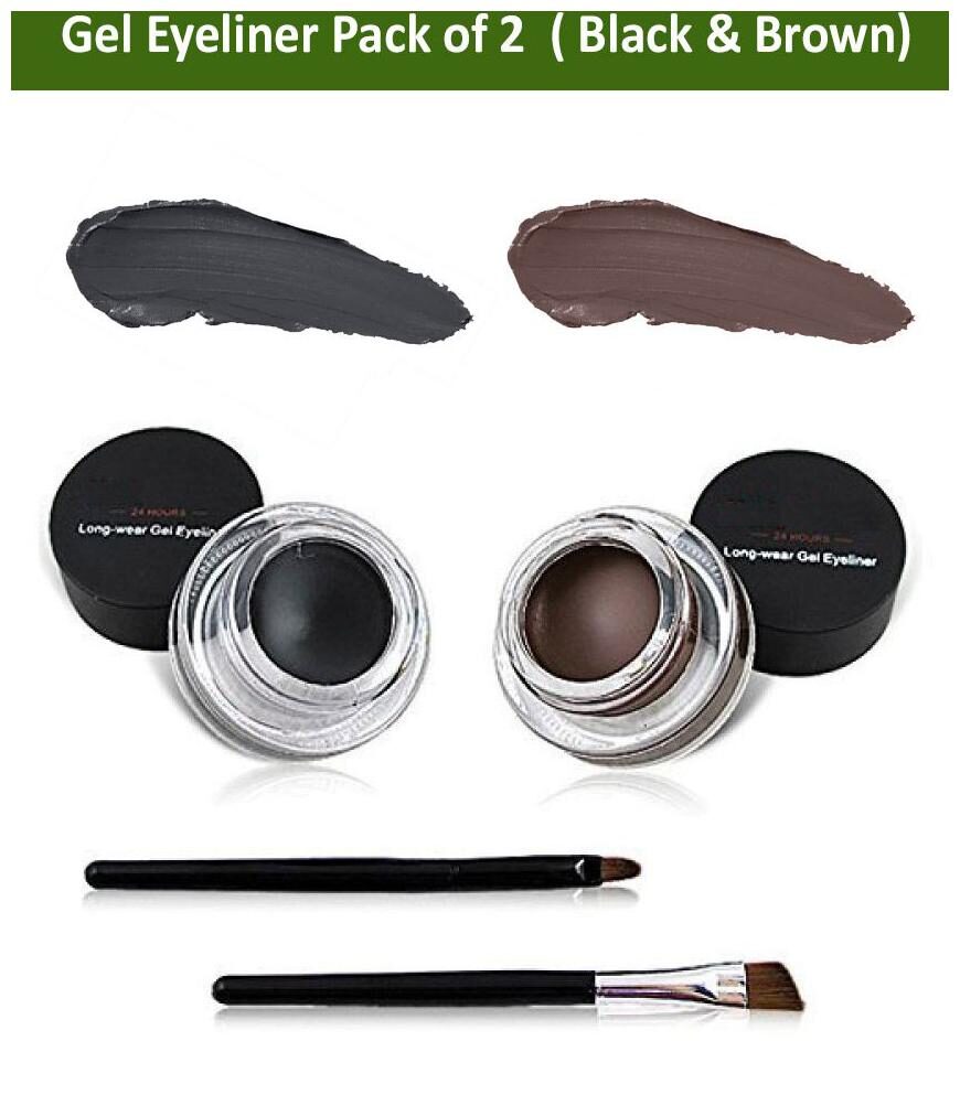 

Miss Rose Gel Eyeliner (Black and Brown)