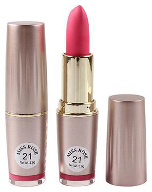 

Miss Rose Professional Make-Up Metalic Lipstick Matte Color (Rose) 3 6g