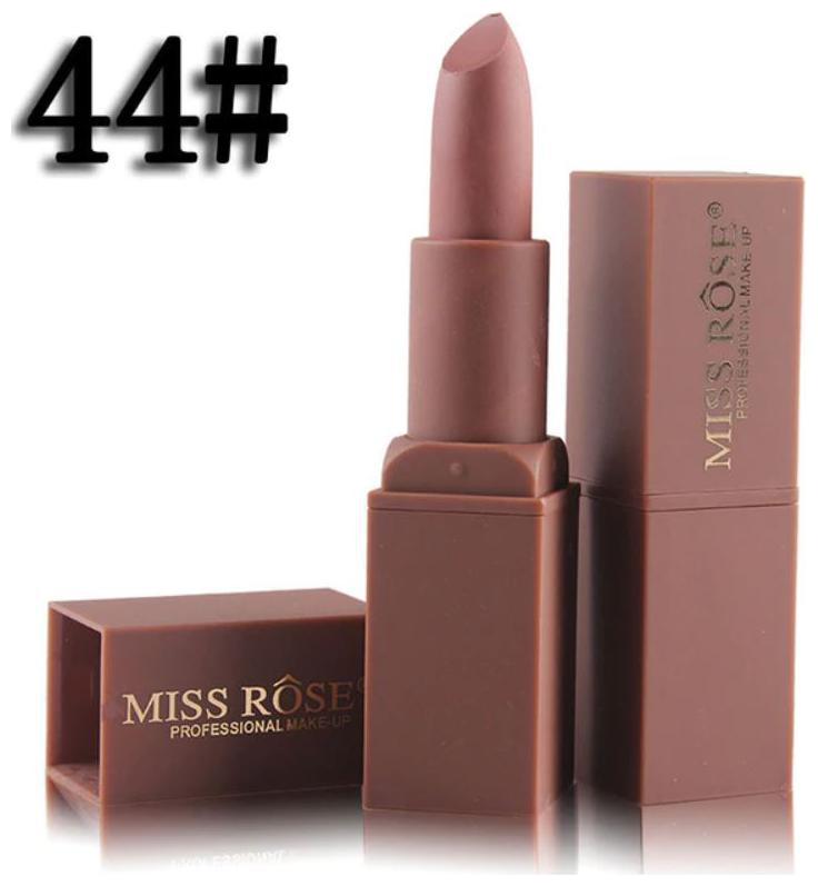 

Miss Rose Professional Make-Up Lipstick Matte Vitamin E Waterproof 3 4g