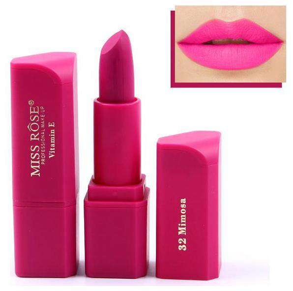 

Miss Rose Professional Make-Up Lipstick Matte Color Cosmetic Women Lipstick 3 4g (7301-042M-32)