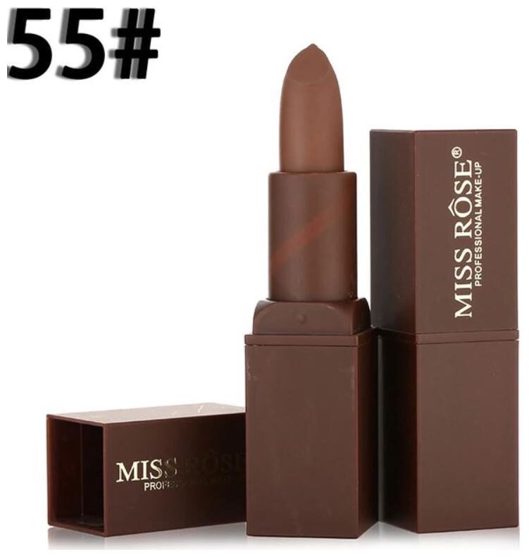 

Miss Rose Professional Make-Up Lipstick Matte Vitamin E Waterproof 3 4g