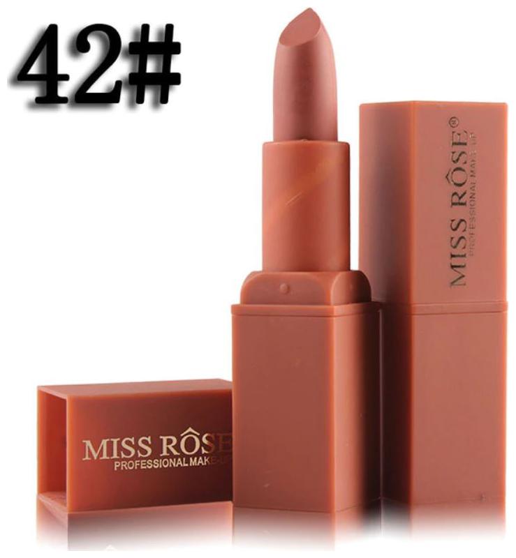 

Miss Rose Professional Make-Up Lipstick Matte Vitamin E Waterproof 3 4g