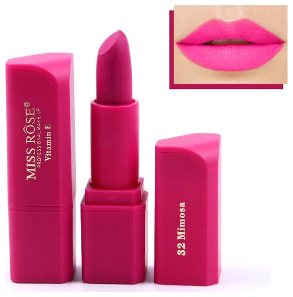 

Miss Rose Professional Make-Up Lipstick Matte Color Cosmetic Women Lipstick 3 4g (7301-042M-32)