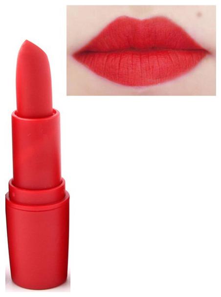 

Miss Rose Red Waterproof Professional Make-Up Matte Lipstick 3 4 g