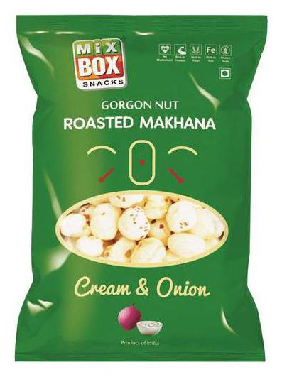 

Mix Box Roasted Makhana Cream Onion 32 g