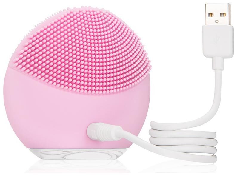 

Mk Cleansing Face Massager Anti-Aging Exfoliate Makeup Tool for Polish Scrub Great Acids Peels Reduce Acne Portable Skin Cleaner Personal Body (Pack of 1)