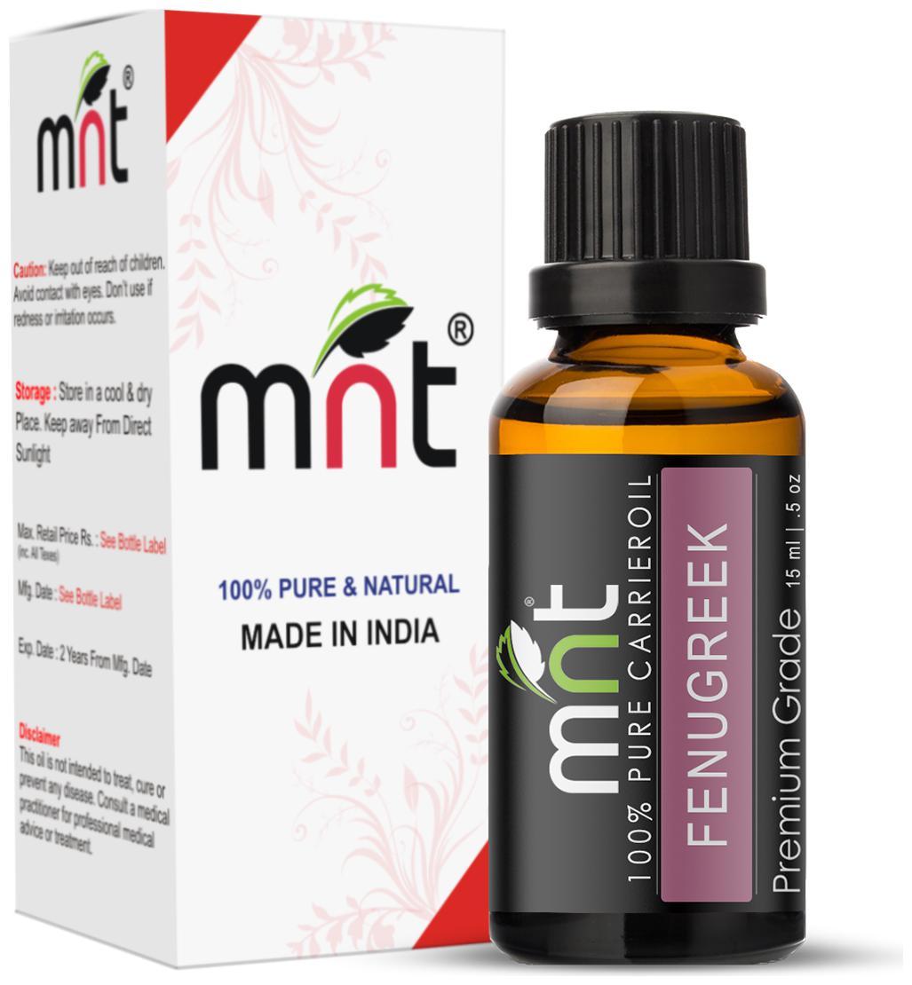 

MNT Fenugreek Cold Pressed Carrier Oil (15ml)