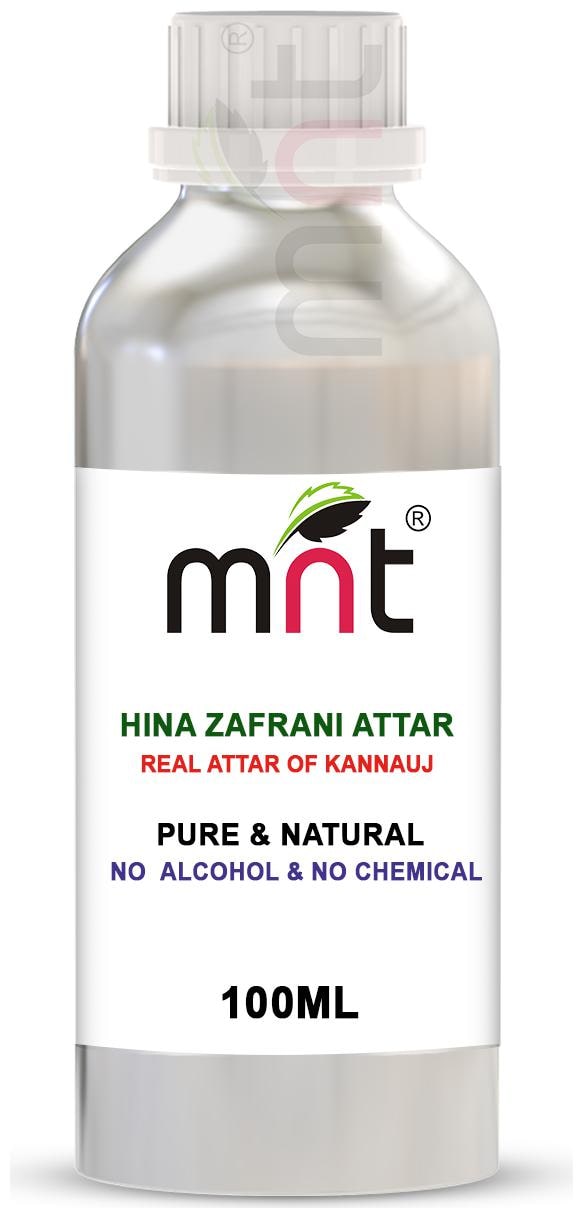 

MNT Hina Zafrani Attar For Unisex Long Lasting Alcohol Free (100ml)
