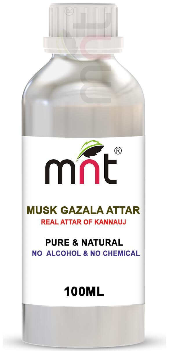

MNT Musk Gazala Attar For Unisex Long Lasting Alcohol Free (100ml)
