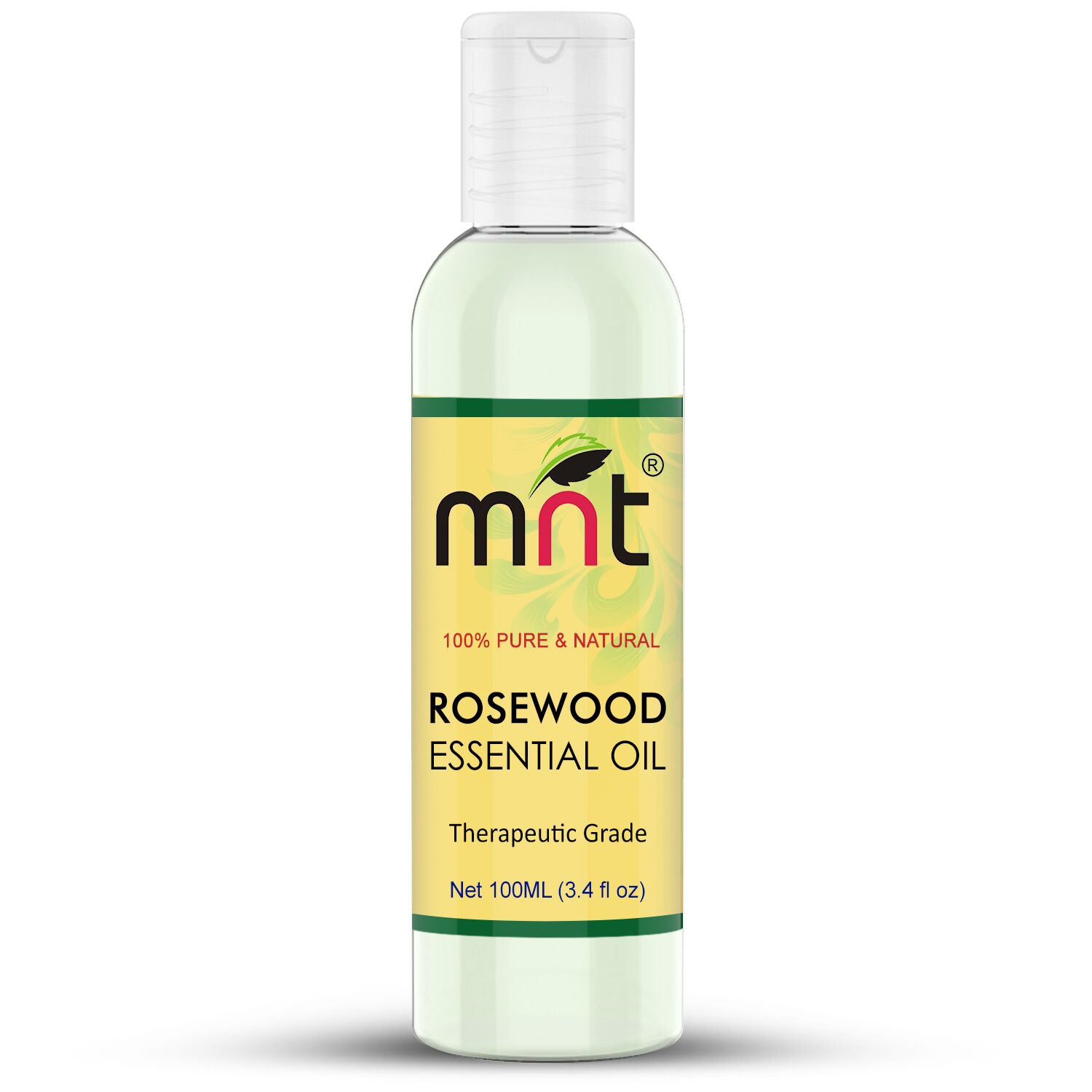 

MNT Rosewood Essential Oil 100 ml 100 Pure Natural Therapeutic Grade For Aromatherapy Skin and Relaxation (Pack of 1)