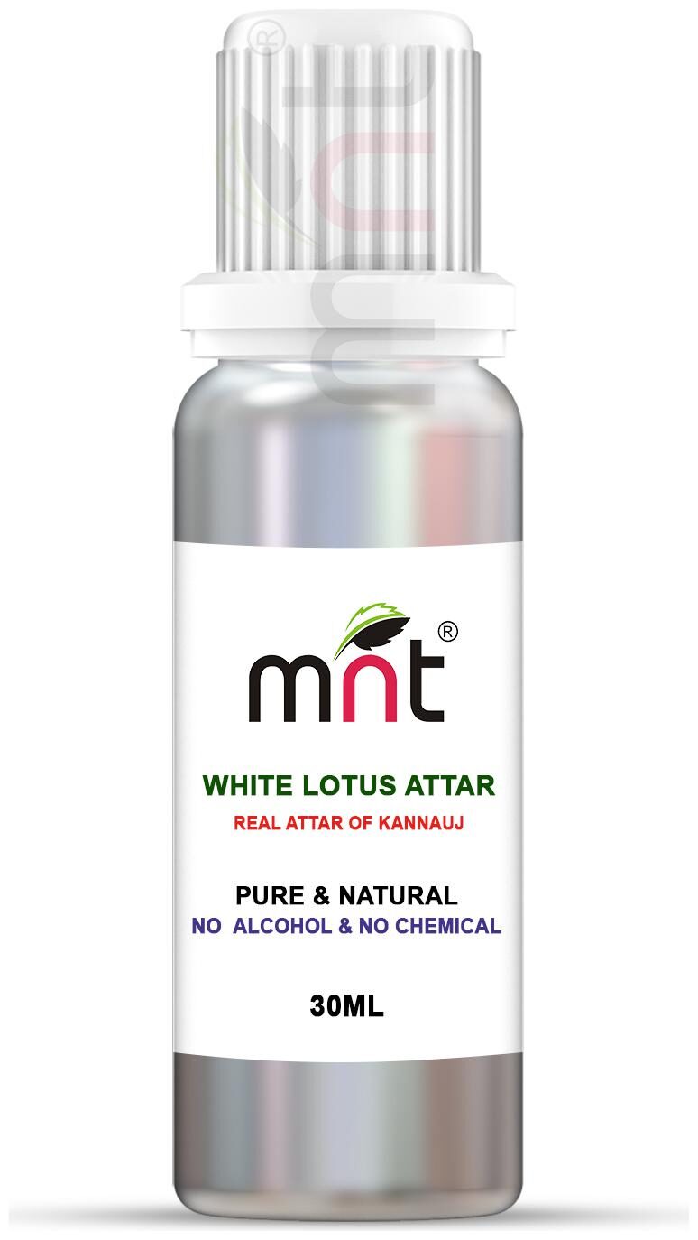 

MNT White Lotus Attar For Unisex Long Lasting Alcohol Free (30ml)