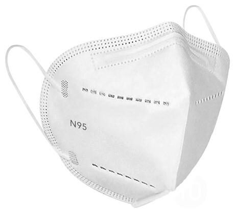 

Modesty Anti Pollution Activate N95 Flat and Fold Type Filtering Half Mask 4 Layer Reusable Mask (Pack of 1)