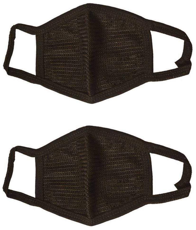 

Modish Vogue Cotton Washable Half Face Mask (Pack of 2)