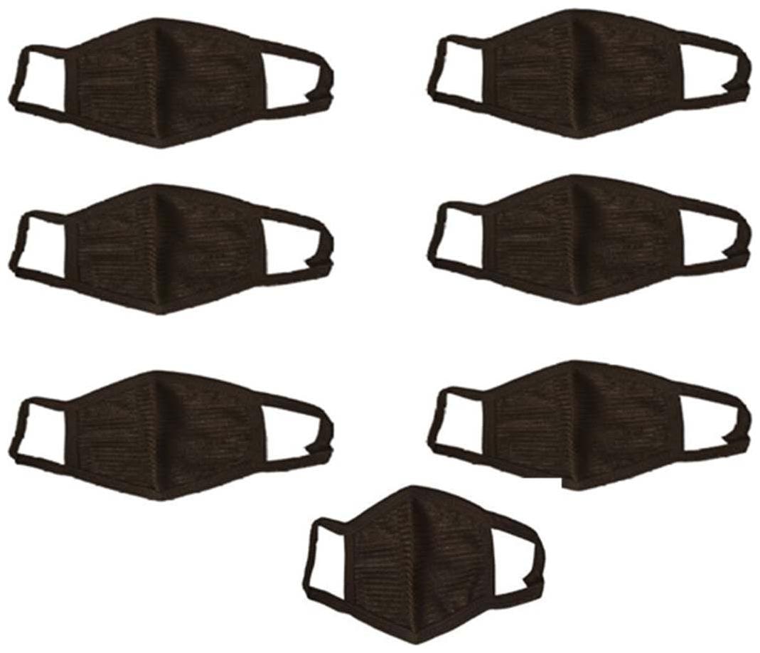 

Modish Vogue Cotton Washable Half Face Mask (Pack of 7)