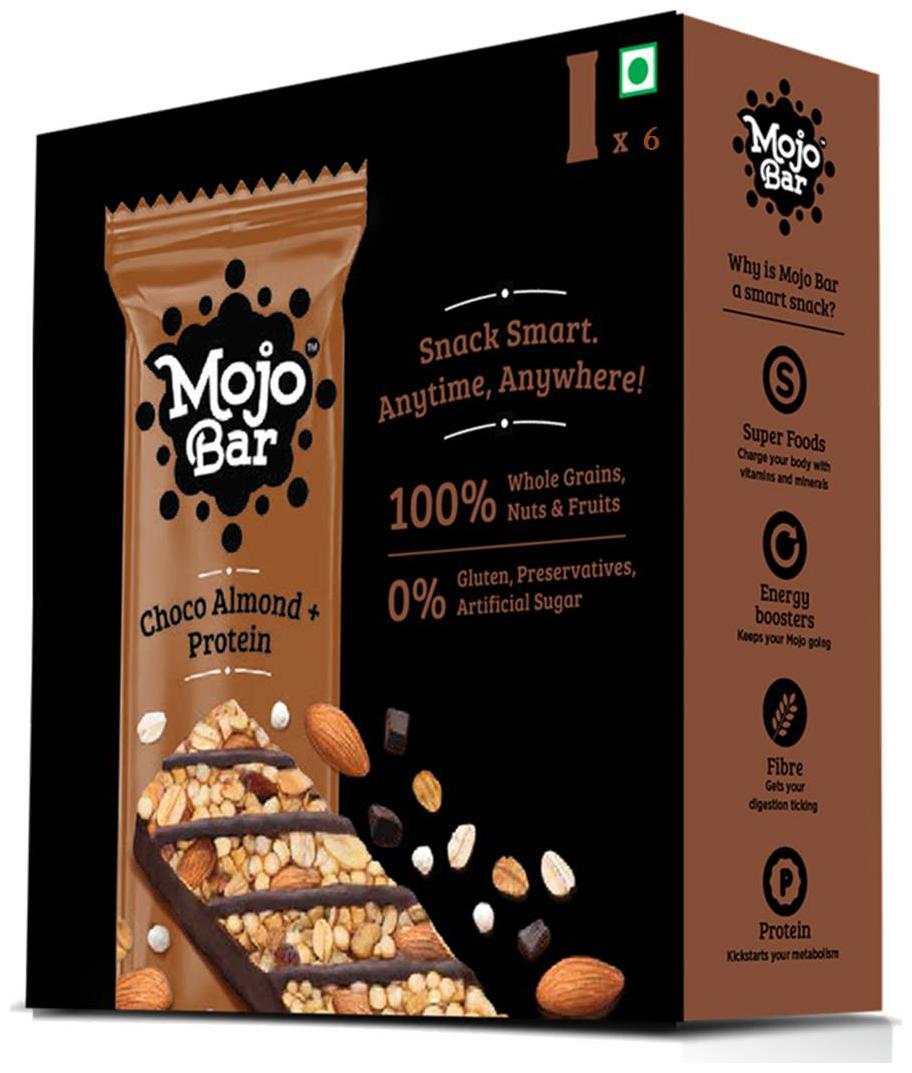 

Mojobar - Choco Almond Protein (6 Pack) Snack Bar