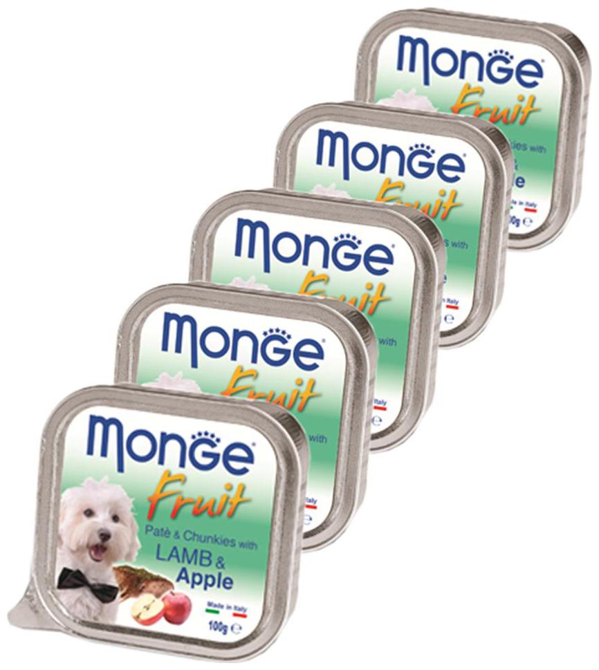 

Monge Fruit - Pate and Chunkies with Lamb and Apple(Pack of 5)