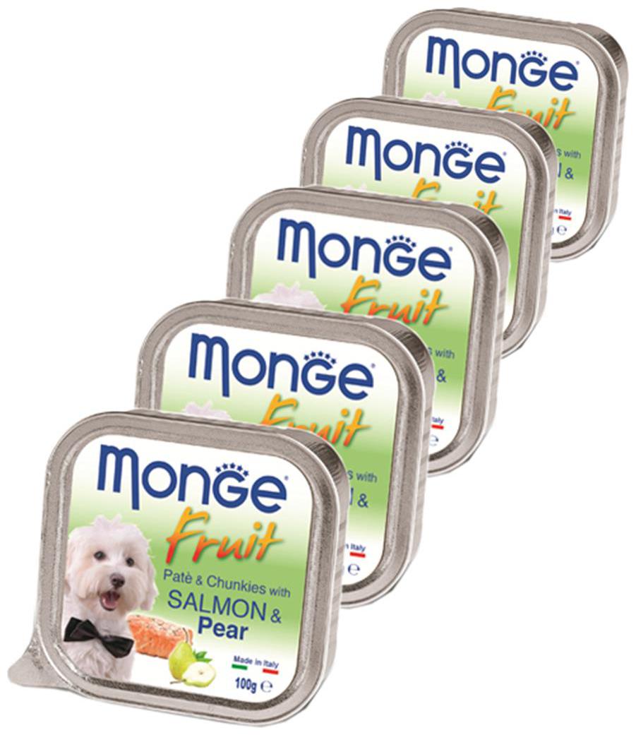 

Monge Fruit - Pate and Chunkies with Salmon and Pear(Pack of 5)