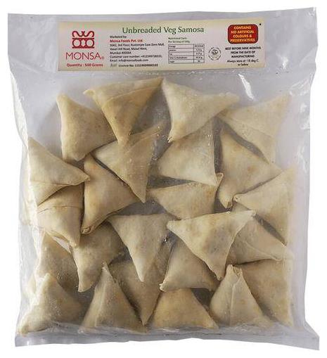 

Monsa Unbreaded Veg Samosa 500 g
