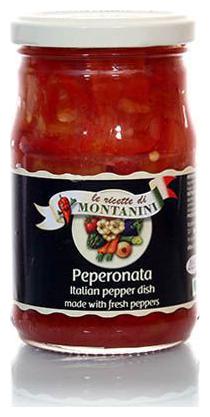 

Montanini Peperonate Italian Pepper Dish Made With Fresh Peppers 280 g