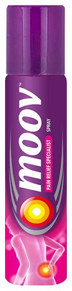 

Moov Instant Pain Relief Spray 50 g (Pack of 2)