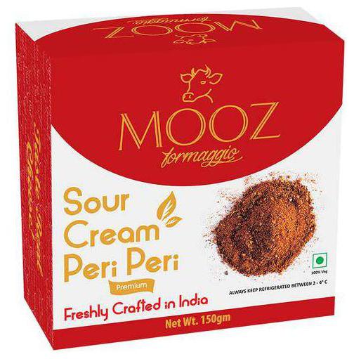 

MOOZ Sour Cream Peri Peri 150 g