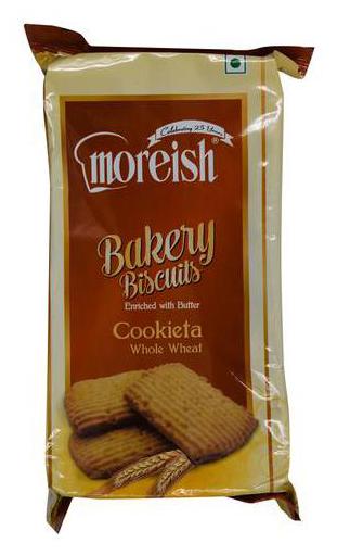 

Moreish Cookies - Cookieta Whole Wheat 200 g