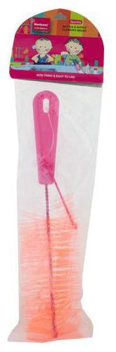 

Morison Baby Dreams Bottle Nipple Cleaning Brush - Pink 1 pc