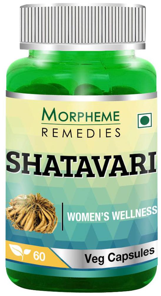 

Morpheme Remedies Shatavari (Asparagus Racemous) 500mg Extract 60 Veg Caps