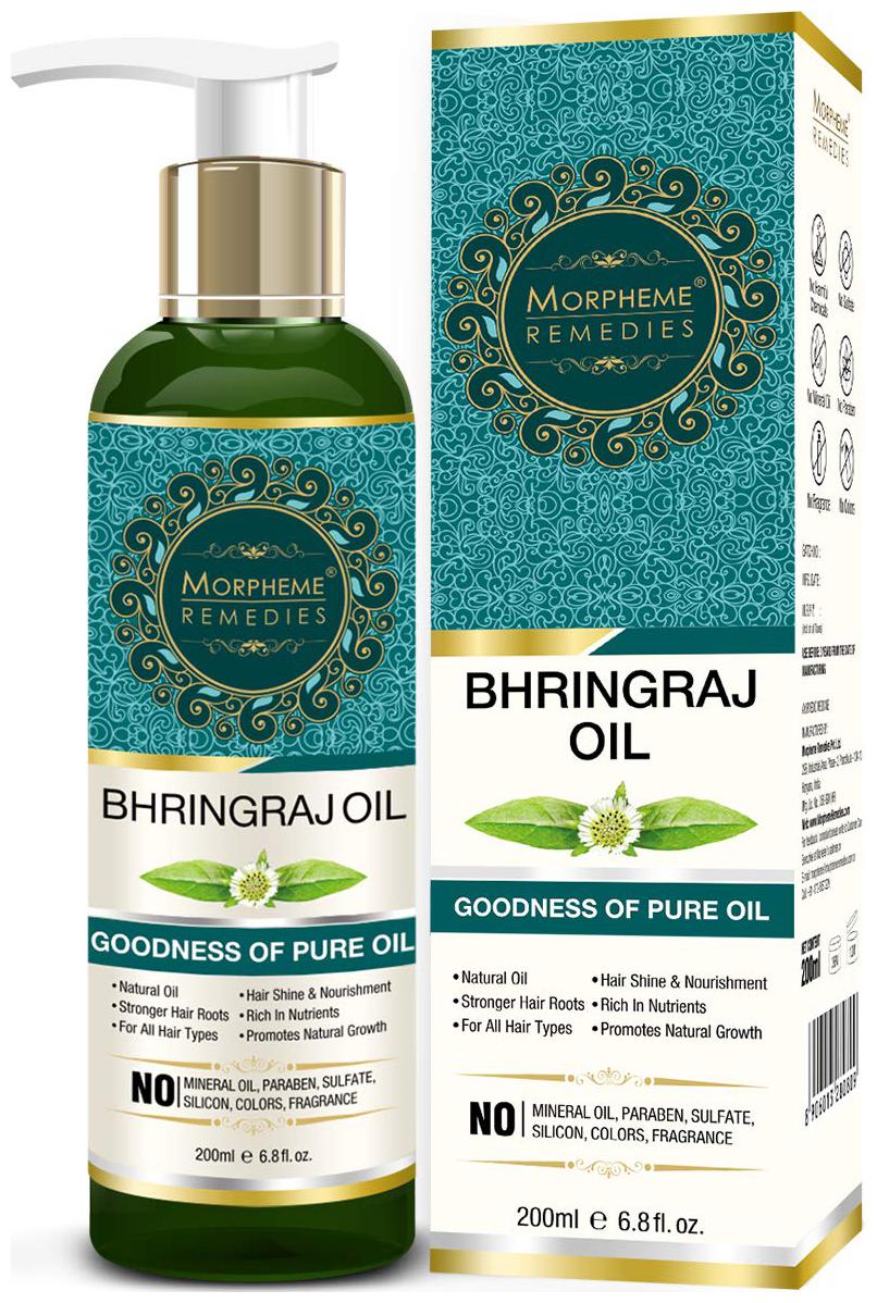 

Morpheme Remedies Pure Bhringraj Hair Oil (ColdPressed Undiluted) 200ml