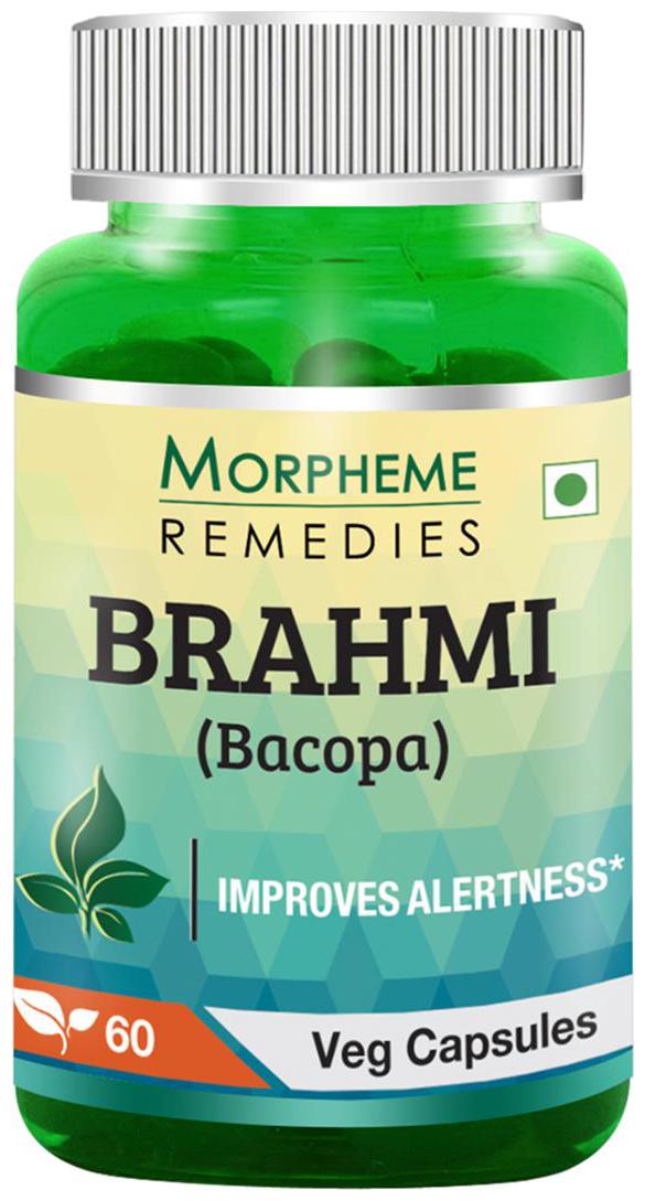 

Morpheme Remedies Bacopa (Brahmi) Caps 500mg Extract 60 Veg Caps