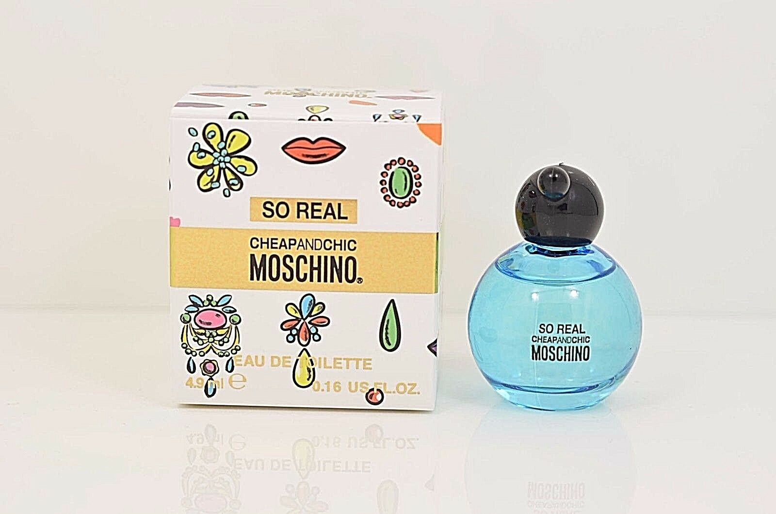 

MOSCHINO Cheap Chic So Real Eau De Toileete Mini 4 9 ml 0 16 oz New in Box